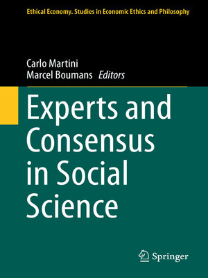 cover image of Experts and Consensus in Social Science